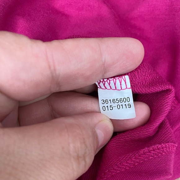 💥Time and Tru Vibrant Pink Casual T-Shirt Dress M - Picture 6 of 9